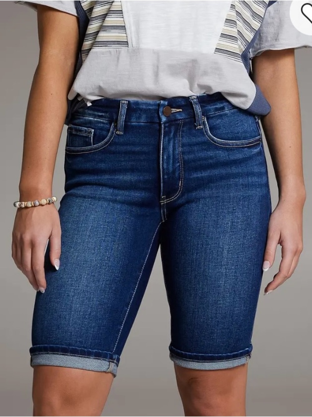 BKE Payton Bermuda Stretch Cuffed Short